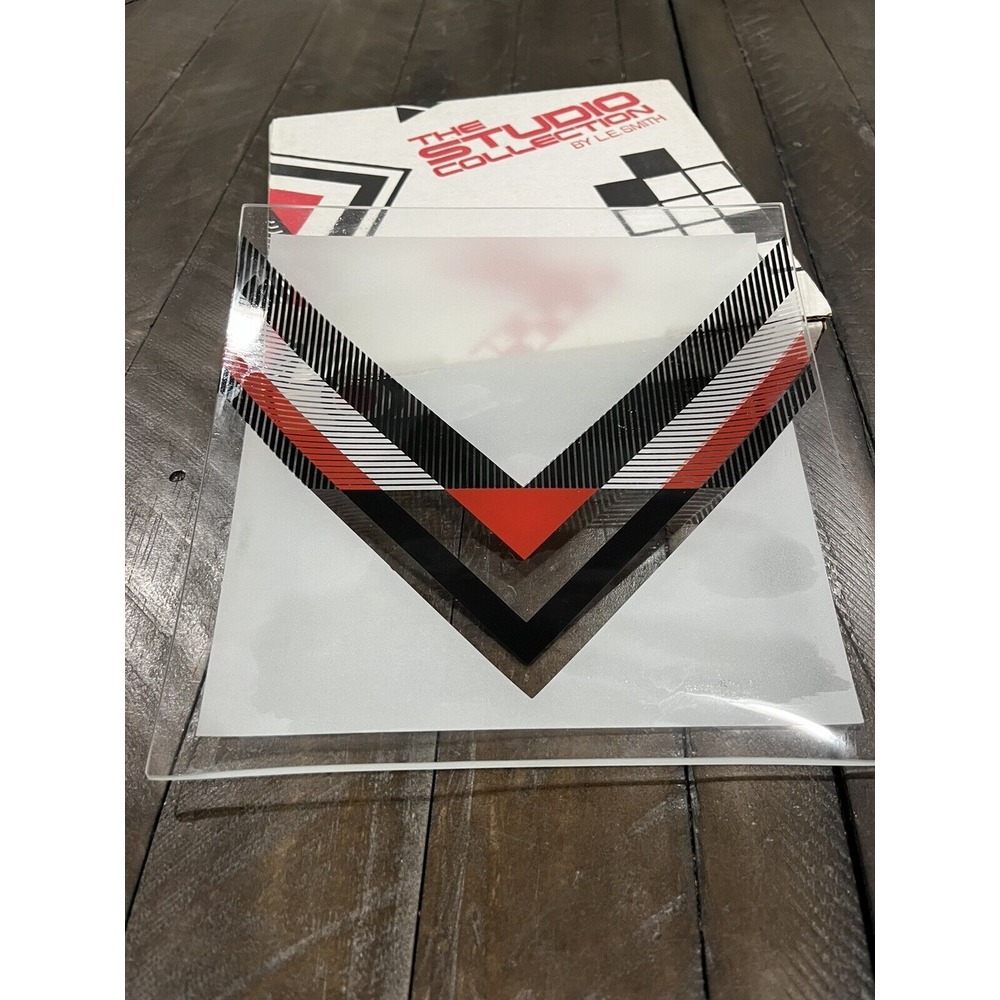 Vintage LE Smith 1980s‎ The Studio Collection  Esprit 9" Square Tray Retro RARE